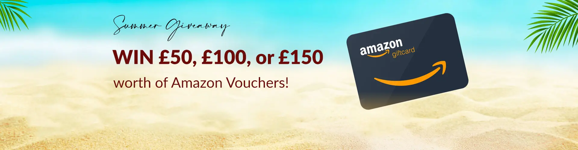 WIN £50, £100, or £150 worth of Amazon vouchers!